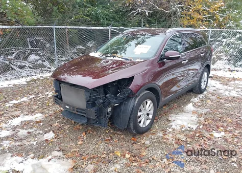 2017 Kia Sorento 2.4L Lx from USA, damaged, VIN 5XYPG4A32HG248637